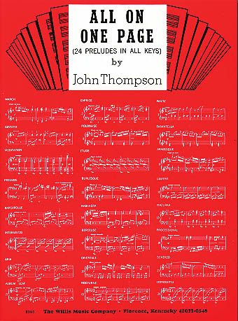 John Thompson: All on One Page