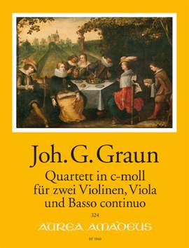 Graun, J G: Quartet C minor