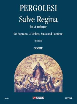 Pergolesi, G B: Salve Regina in A minor A minor