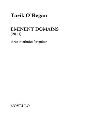 Tarik O'Regan: Eminent Domains