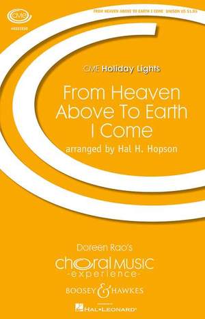 Bach, J S: From Heaven Above To Earth I Come