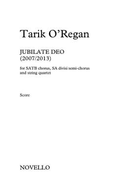 Tarik O'Regan: Jubilate Deo