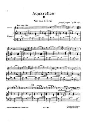 Joseph Jongen: Aquarelles Op. 59 No 2 Legende Naïve