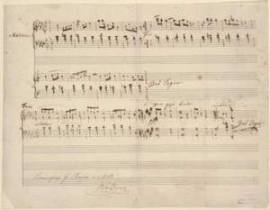 Chopin, F: Mazurka in A flat major FCI Facsimile op.7/4