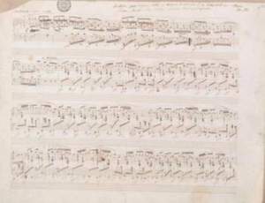 Chopin, F: Ballade F minor FCI Facsimile op.52