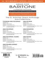 Arias For Baritone - Complete Package Product Image