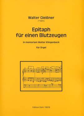 Gleißner, W: Epitaph