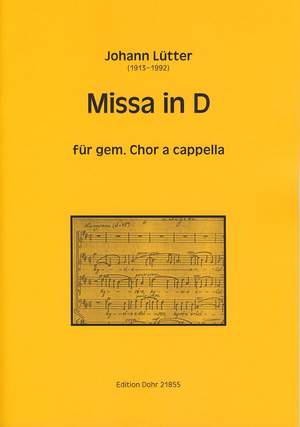 Luetter, J: Mass in D