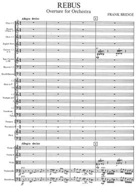 Bridge, Frank: Rebus for orchestra