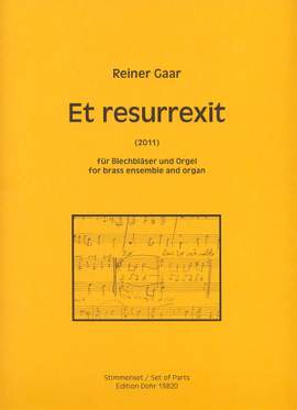 Gaar, R: Et resurrexit