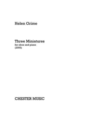Helen Grime: Three Miniatures