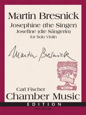 Martin Bresnick: Josephine [the Singer]