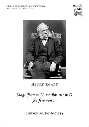 Smart, Henry: Magnificat and Nunc dimittis in G