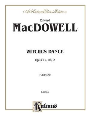 Edward MacDowell: Witches Dance, Op. 17, No. 2