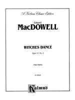 Edward MacDowell: Witches Dance, Op. 17, No. 2 Product Image