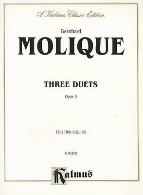 Bernhard Molique: Three Duets, Op. 3