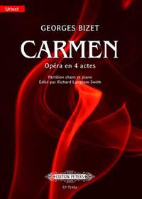 Bizet: Carmen - New Critical Edition (Vocal Score)