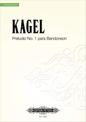Mauricio Kagel: Prelude No.1 for Bandoneon
