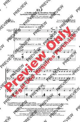 Matthew Sklar: Elf: A Medley from the Broadway Musical