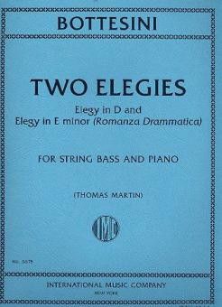 Bottesini, G: Two Elegies