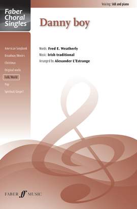 Danny boy. SAB accompanied (Faber Choral Series)