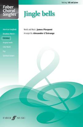 Jingle bells. SAB accompanied (Faber Choral Series)