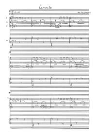 Steen Pade: Lamento For Piano Quartet (Score)