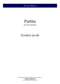 Jacob, Gordon: Partita for Bassoon