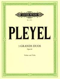 Pleyel, I J: 3 Grands Duos op. 69