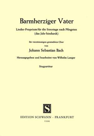 Bach, J S: Barmherziger Vater