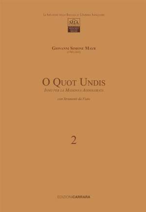 Mayr, J S: O Quot Undis Vol. 2