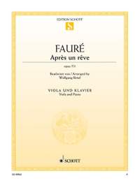 Fauré, G: Après un rêve op. 7/1