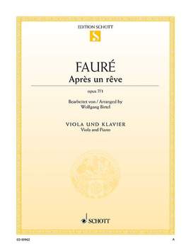Fauré, G: Après un rêve op. 7/1