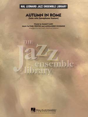 Weston/Cahn: Autumn in Rome: Solo Alto Saxophone Feature