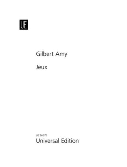 Amy Gilbert: Jeux