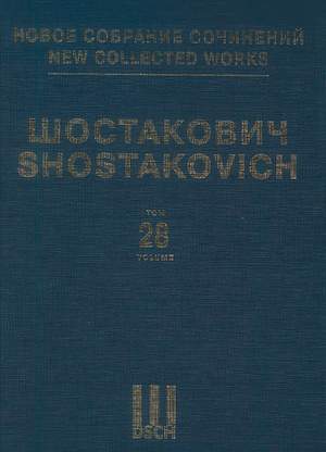 Shostakovich: Symphony no. 13 op. 113: Author’s arrangement for voice and piano