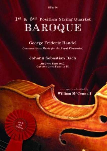 Bach/Handel: 1st & 3rd Position String Quartet (Baroque)