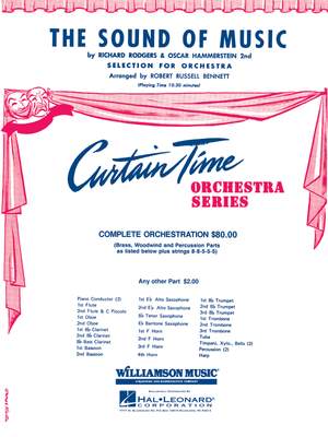 The Sound of Music - Selection for Orchestra (Condensed Score and Set of Parts)