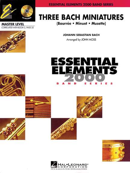 Three Bach Miniatures (Includes Full Performance CD)