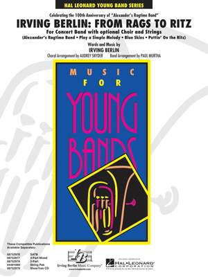 Irving Berlin: From Rags to Ritz (Concert Band w/opt. Choir) (Concert Band Score/Parts)