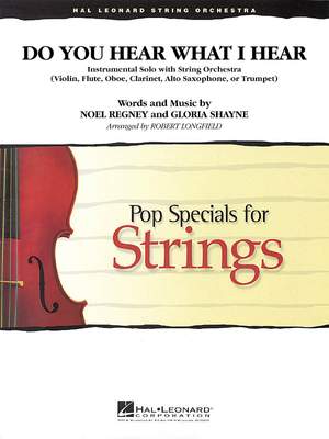 Do You Hear What I Hear (Solo with String Orchestra)