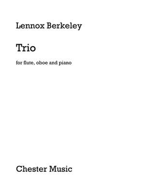 Lennox Berkeley: Trio For Flute, Oboe And Piano