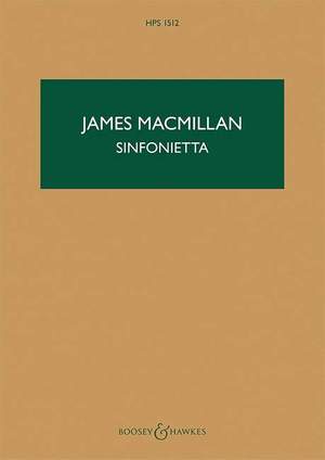 MacMillan, J: Sinfonietta HPS 1512