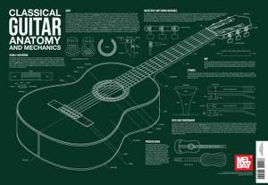 Charlie Lee-Georgescu: Classical Guitar Anatomy And Mechanics Wall Chart