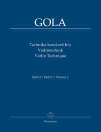 Gola, Zdenek: Violin Technique, Volume 2