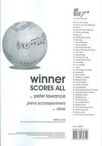 Winner Scores All Piano Accompaniment for Oboe