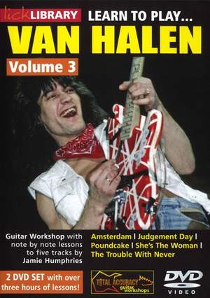Eddie Van Halen: Learn To play Van Halen - Volume 3