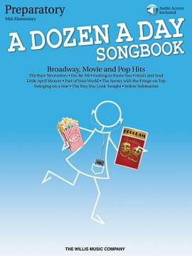 A Dozen a Day Songbook - Preparatory Book