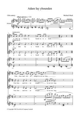 Michael Hurd: Adam Lay Ybounden
