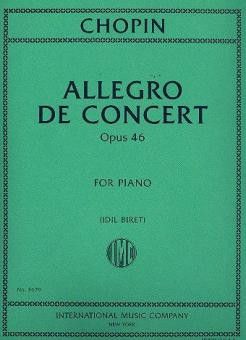 Chopin, F: Allegro de Concert op.46